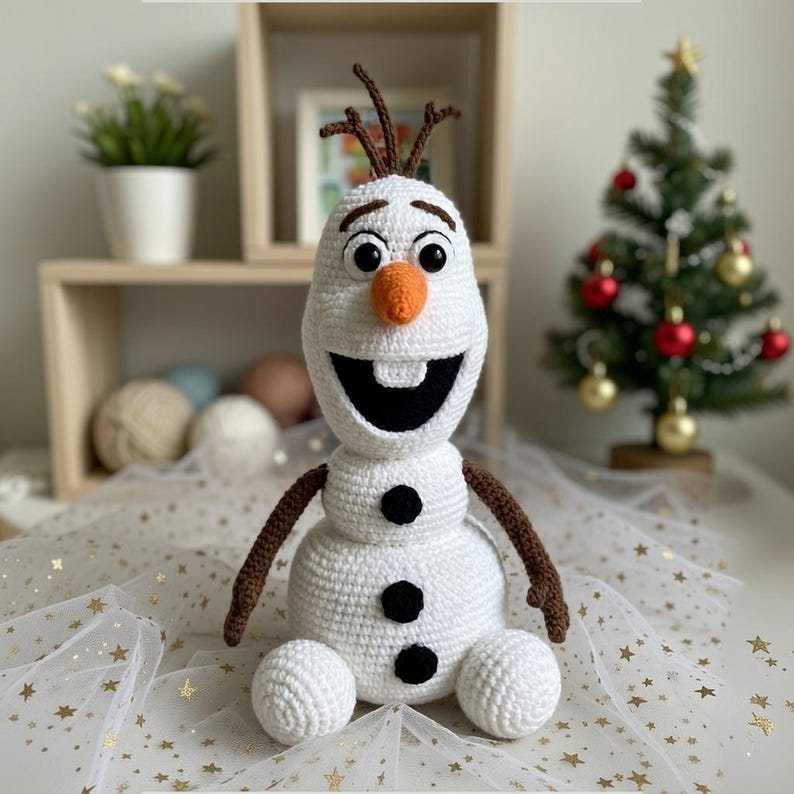 Elsa Anna and Friends Collection, Olaf Kristoff Sven Collection, Disney Frozen Movie Dolls, Disney Princess Stuffed Toys, Handmade Elsa Doll image 7