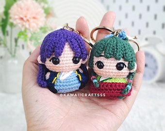 Crochet Chibi Imperial Court Official & Palace Apothecary Keychain