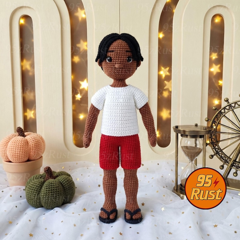 Stitch and Lilo Crochet Doll Set, Disney Movie Amigurumi Figures, Stuffed Alien Plush Toy, Unique Amigurumi Gift, Soft Crochet Plush image 5