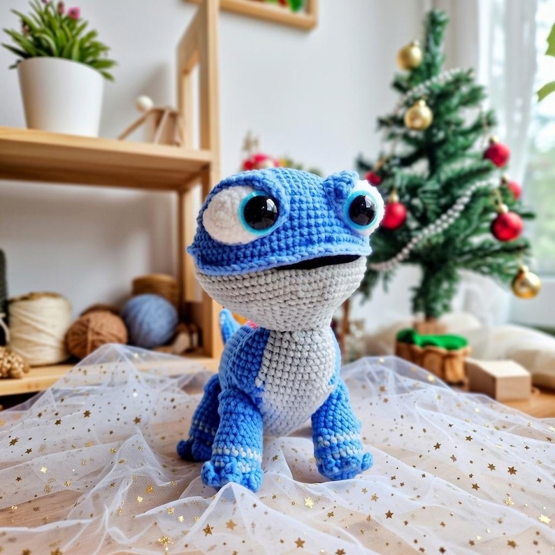Conjunto de personajes de Frozen de Disney, Elsa, Anna, Olaf, Kristoff, Sven Amigurumi, Muñecas de crochet de películas de Disney, Muñeca de cumpleaños infantil de Elsa, Princesa Amigurumi imagen 8