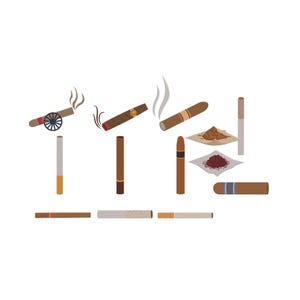 Cigarette Embroidery