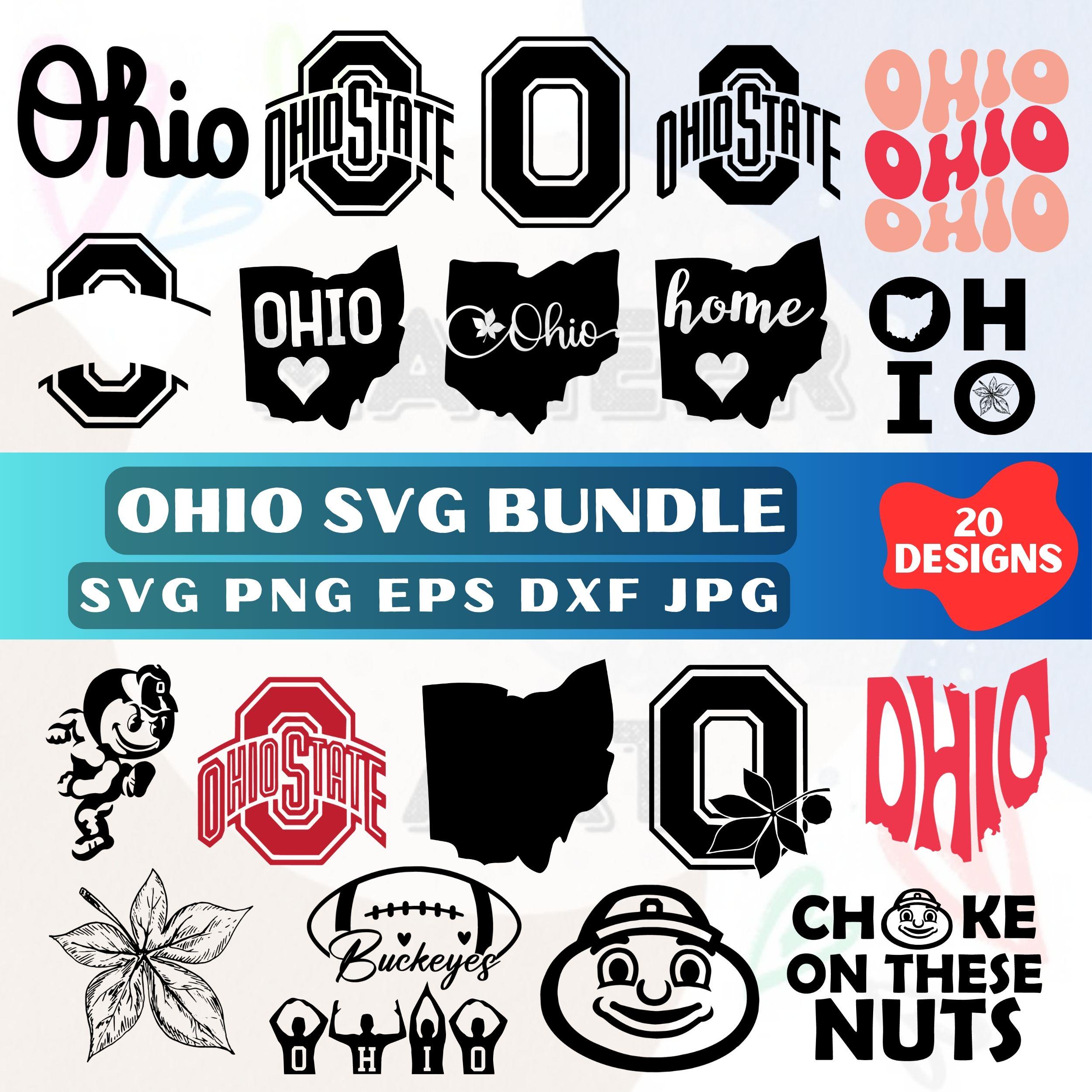 Ohio State Buckeyes Logo Svg Vector Design In Svg Eps Dxf 600x600