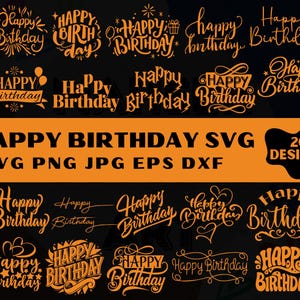Wszystkiego najlepszego z okazji urodzin Svg, pakiet urodzinowy Svg, topper na tort urodzinowy Svg, przyjęcie urodzinowe Svg, tort urodzinowy Svg, ploter urodzinowy Svg, urodziny Png