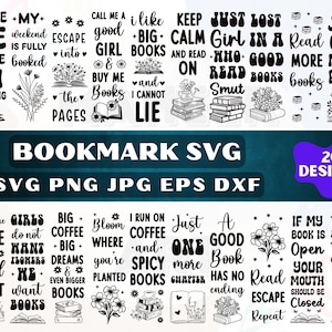 Bookmark Svg, Bookmark Png Bundle, Printable Bookmark, Book Mark Svg, Bookmark Template, Retro Bookmark Svg, Bookmark Quote Svg, Book Svg