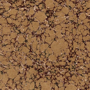 Papel marmolado a mano para restauración y encuadernación 48 x 67 cm 19 x 26 pulgadas Serie b937