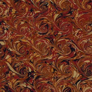 Groot vel handgemarmerd papier voor boekbinden en restaureren 60 x 86 cm 24 x 34 in serie d484