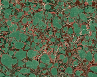 Handgemarmerd papier, boekbandrestauratie, (48 x 68 cm, 19 x 27 inch) f930