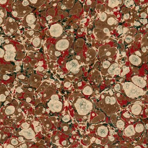 Carta marmorizzata a mano, foglio grande per restauro e rilegatura, grana lunga, 60 x 86 cm, 24 x 34 pollici, serie f768