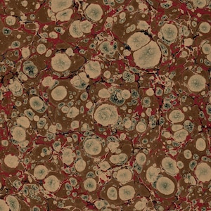 Carta marmorizzata a mano, foglio grande per rilegatura e restauro, 60 x 86 cm, 24 x 34 pollici, serie f770