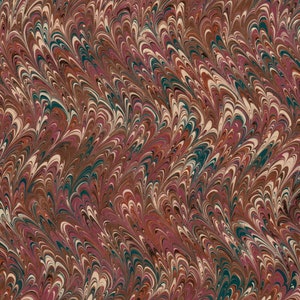 Papel marmoleado a mano para restauración y encuadernación 48 x 67 cm 19 x 26 in Serie f672