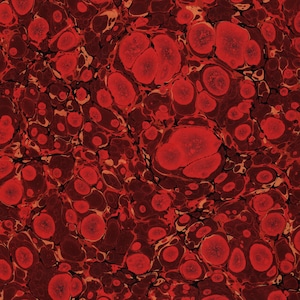 Papel rojo jaspeado a mano para restauración y encuadernación 48 x 67 cm 19 x 26 pulgadas Serie Oro f753