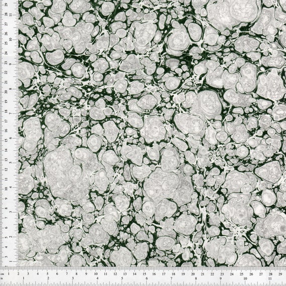 Hand Marbled Paper 48x67cm 19x26in Bookbinding Restoration