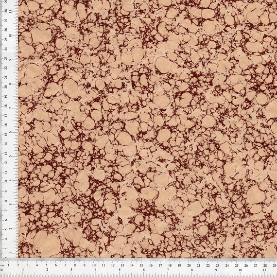 Hand Marbled Paper 48x67cm 19x26in Restoration Bookbinding