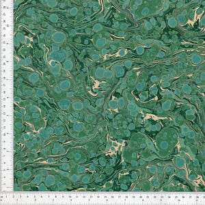 Hand Marbled Paper for Restoration and Bookbinding 48x67cm 19x26in Series f766