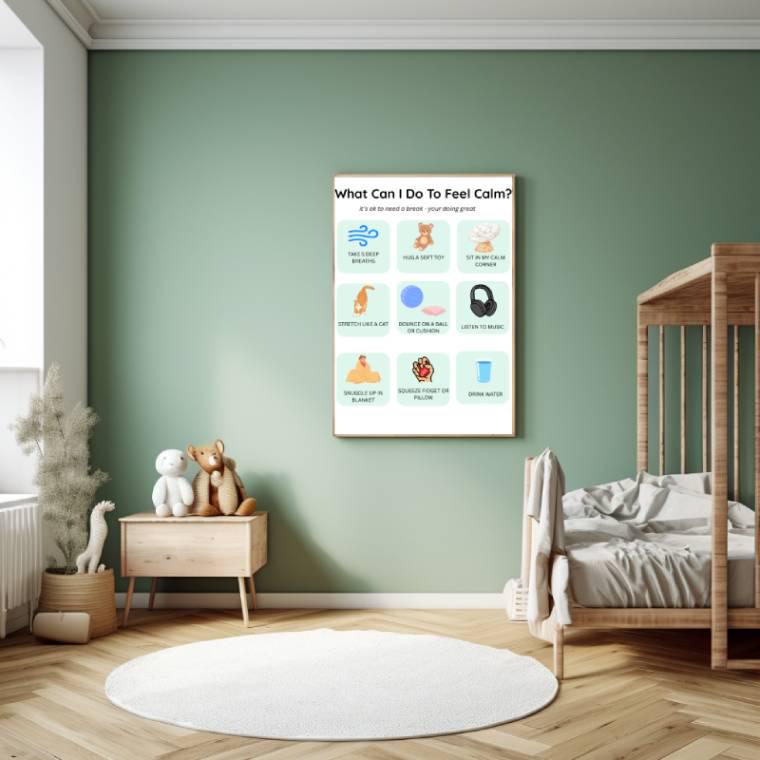 Sensory Break Menu for Kids | Printable Calm Down Choice Board | Autism ...