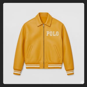 Yellow polo jacket - Etsy 日本