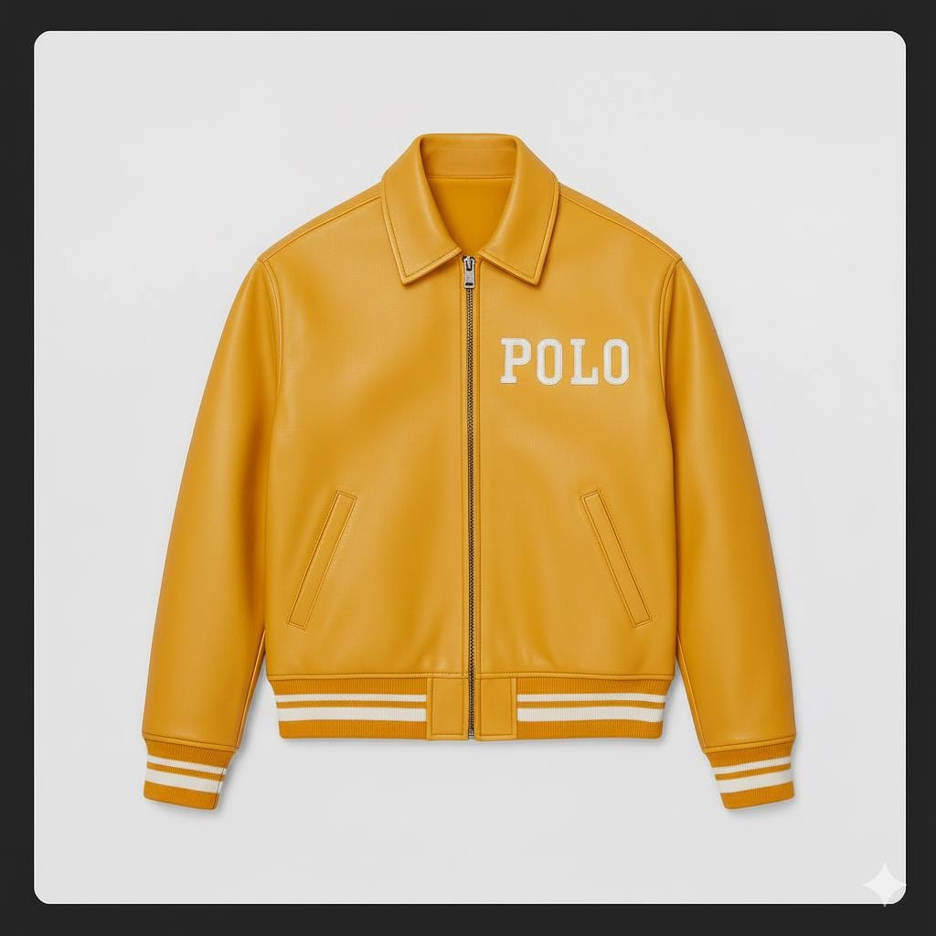 Yellow polo jacket - Etsy 日本
