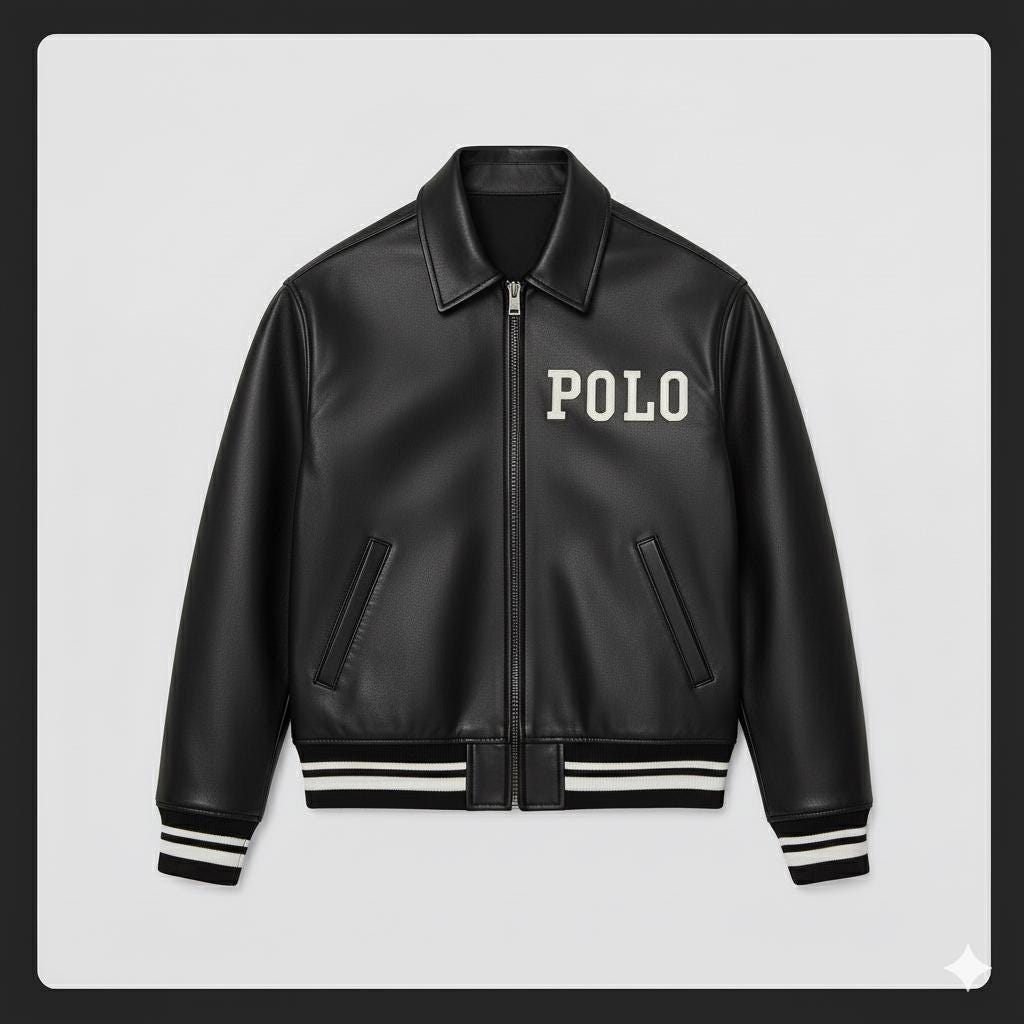 Buy Ralph Lauren Leather Jacket Online In India - Etsy India