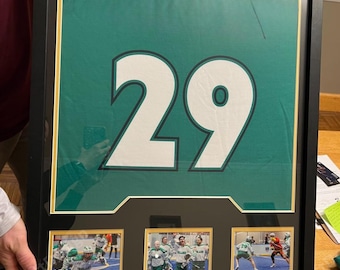 Wooden Jersey Frame Display Case With Mat and Real Tempered Glass | Jersey Case | Jersey Display | Jersey Shadow Box | Sports Jersey Frame