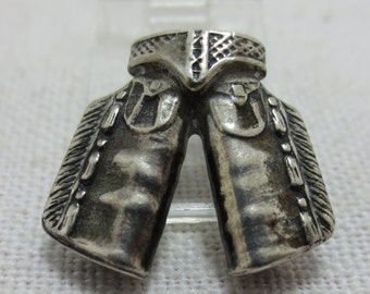 HANDCRAFTED COWBOY CHAPS - Rodeo Sterling Silver Charm