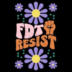 FDT Anti-Trump SVG & PNG Bundle |  | Foxtrot Delta Tango | 2 Bold Political Designs for Cricut to Make Tshirts, Caps and More