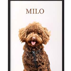 Personalized Animal Portraits – Digital & Watercolor Paintings, Pet Memorials, and Special Gifts
