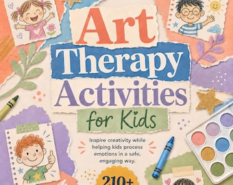 Art Therapy Worksheets, Kids Life skills Mindfulness Therapy Kids Counseling,  Social-emotional learning, Social worker, CBT, DBT Activities