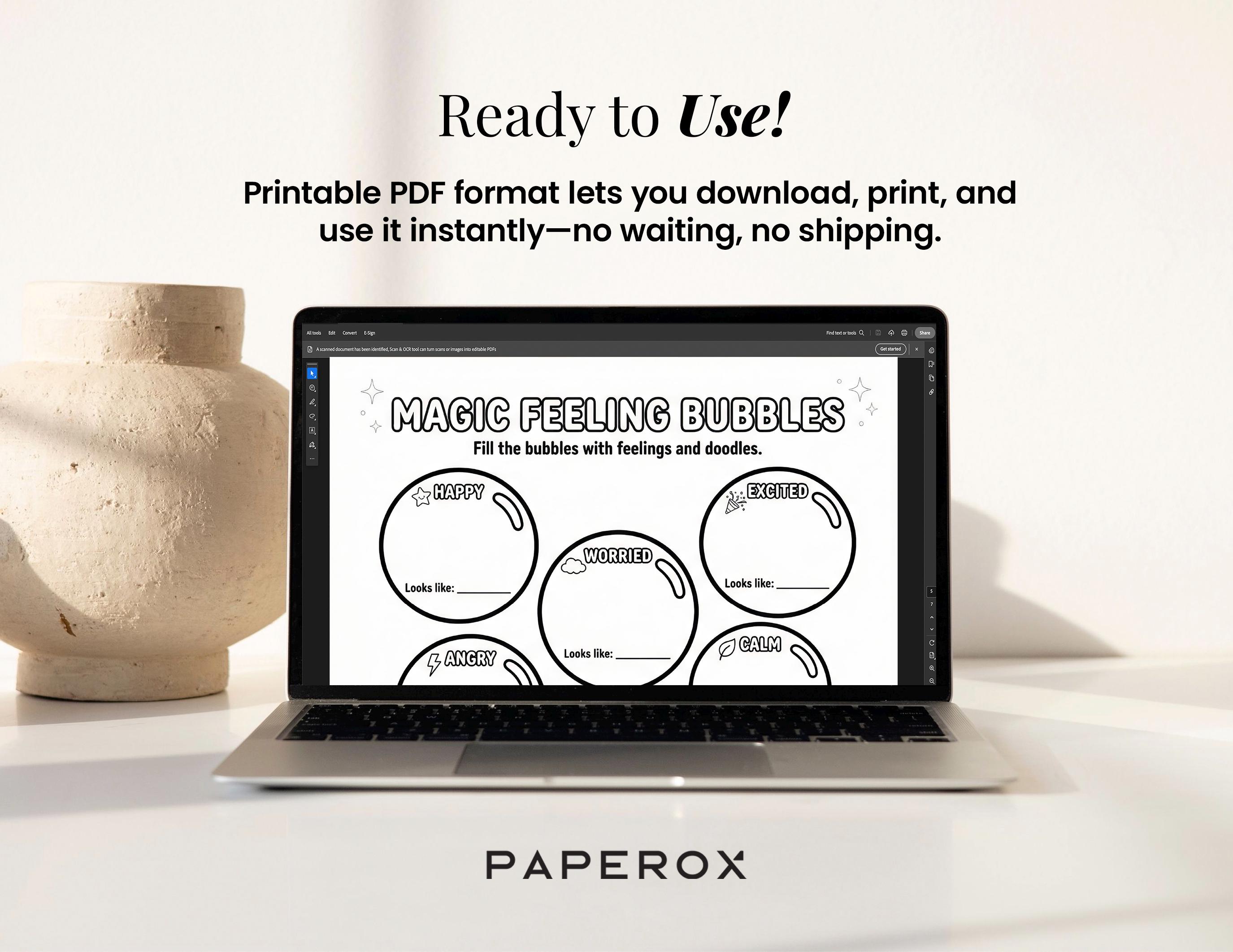 Art Therapy Worksheets for Kids - Children Feelings & Emotions, SEL ...