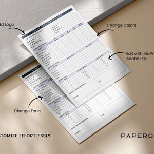 Puede incluir: Una plantilla de tarjeta de informe de escuela en casa personalizable con secciones para informaci&oacute;n del estudiante, asistencia, calificaciones y firmas de padres/maestros. La plantilla es editable en Microsoft Word y Adobe PDF.