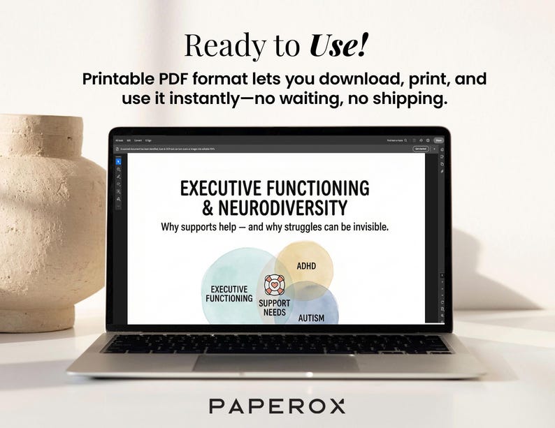 ADHD Executive Functioning Skills Strategies Psychoeducation Worksheets ...
