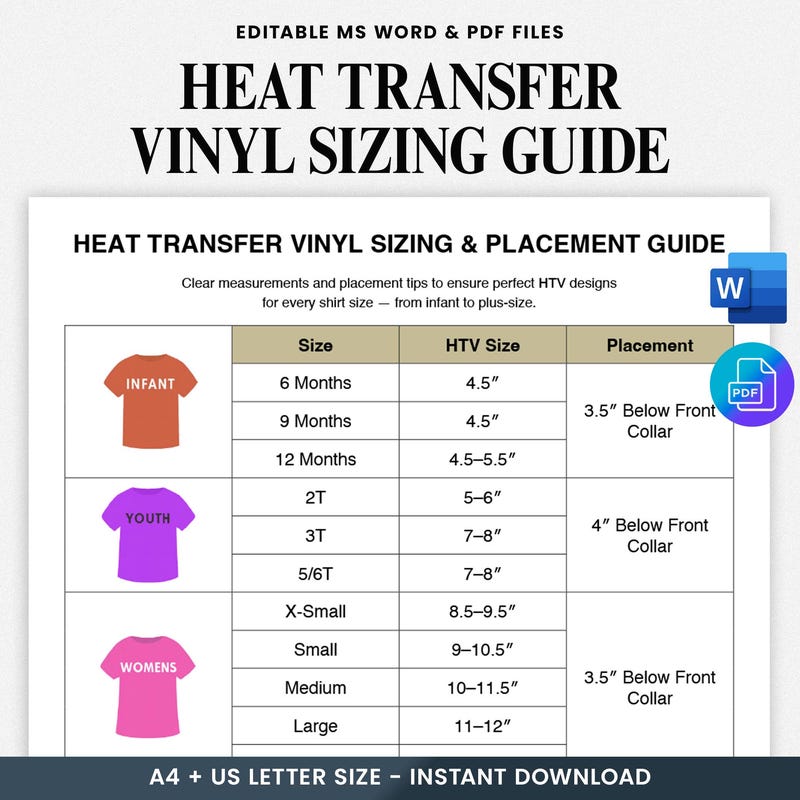 Shirt Sizes for Dtf Images Etsy Shirt Sizes for Dtf Images Etsy