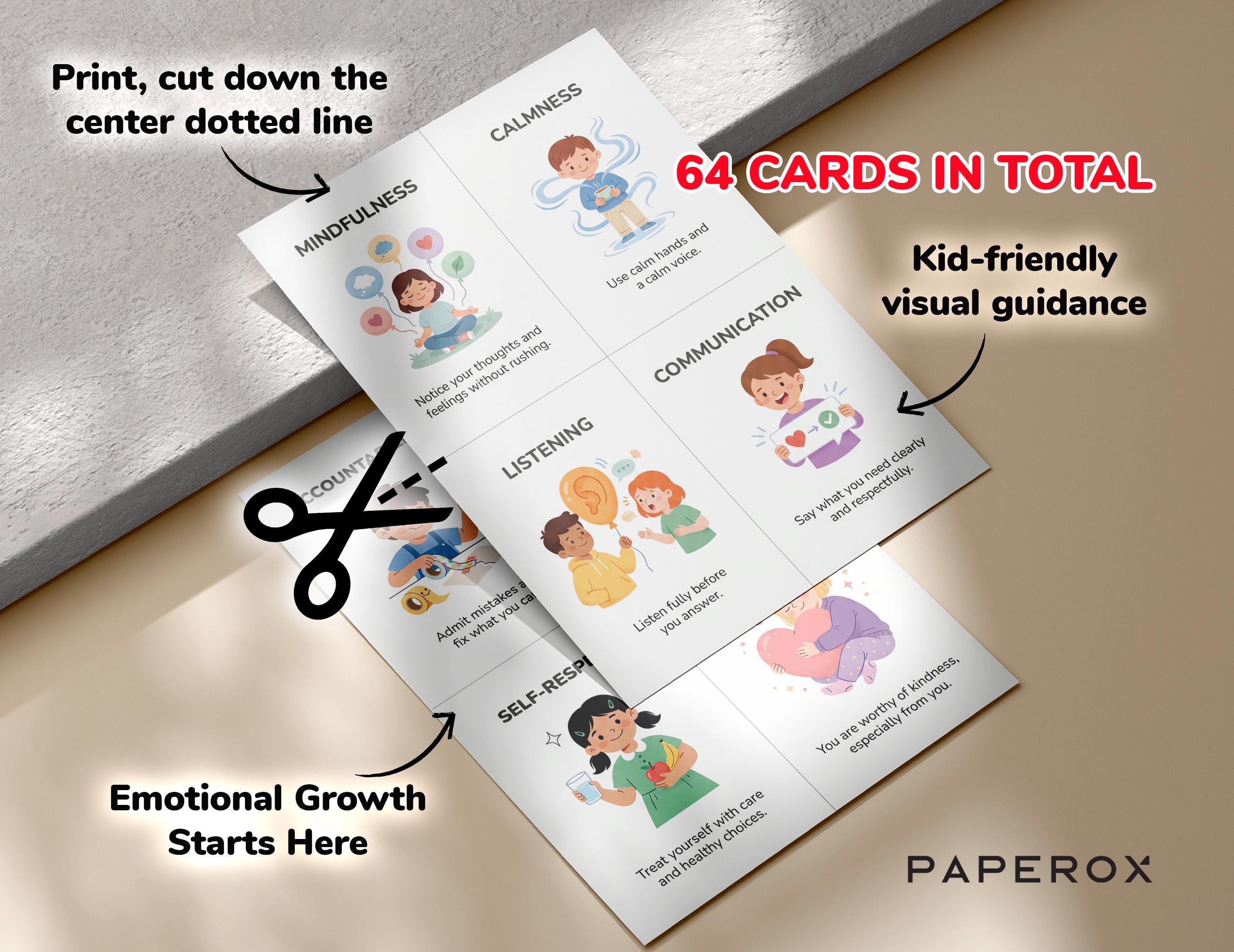 Kids Feelings Board Game, Coping Skills Game for Kids, Child Emotional ...