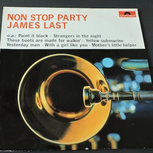 Disco de vinilo vintage James Last – Fiesta sin parar – Años 70
