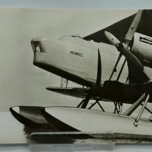 Postales antiguas de aviones militares (fotografía en blanco y negro), décadas de 1920 y 1930, sin usar.