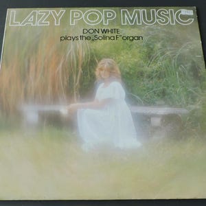 Vintage vinyl LP record – Lazy Pop Music – CBS - 1979