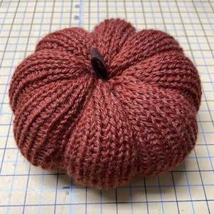 Knitting Machine Pumpkin Pattern PDF | Fall Decor DIY Tutorial | Addi Sentro Loom Pumpkin | Halloween Knitting Pattern Download