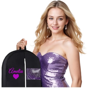 prom dress bag Amazon.com: Your Bags Women's Dress and Gown Garment Bag -72x24 and 10  Tapered Gusset Prom Bags (Pink & Black Dress Print) : Clothing, Shoes &  Jewelry