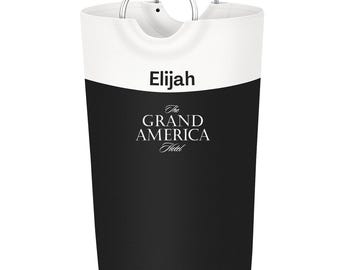 Personalized College Laundry Hamper: Custom Dorm Room Basket
