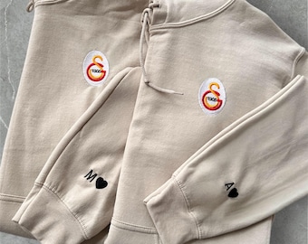 Galatasaray Personalized Embroidered Sweater