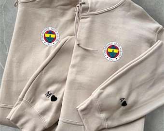 Fenerbahce Personalized Embroidered Football Sweater