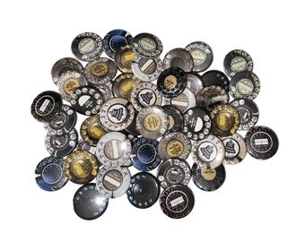 Rotary Dial, 1", 1.25", Button, Phone Theme, Vintage Phone, Classic Phone, Phone Decor, Phone Party Favor, Dial, Flatback, Pinback, GG001