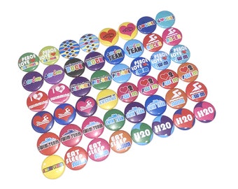 Swim, 1", 1.25", 1.5", Button, Swimming, Swim Team, Swim Theme, Swim Decor, Swimmer, Water, Flatback, Pinback, WS002