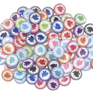 Fish, 1&quot;, 1.25&quot;, 1.5&quot;, 2.25&quot;, Button, Fish Party Favor, Fish Theme, Fish Flatback, Fish Pinback, Badge, AQ009