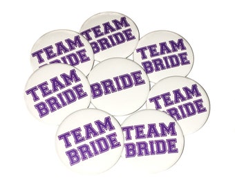 Bachelorette Party, Purple, 1.5", 2.25", Pinback Button, Purple Bachelorette, Bachelorette Pin, Bridal Party Favor, Bridal Pin, BW048, BW129