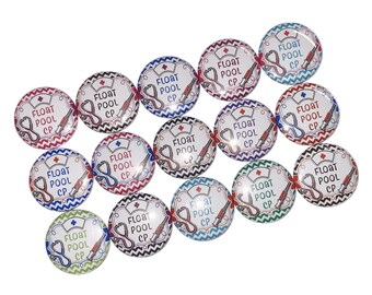 Float Pool CP, 1", 1.25", 1.5", 2.25", Button Magnet, Float Pool Magnet, NU040