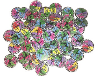Gymnastics Magnet, 1", 1.25", 1.5", Button Magnet, Tumbling, Gymnastics, Gymnastics Decor, Party Favor, Gymnastics Theme, Gift, CD012