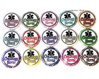 Oncology Nurse Magnet, Oncology, 1", 1.25", Button Magnet, Oncology Magnet, Oncology Gift, Oncology Theme, Oncology Department, Nurse, NU021