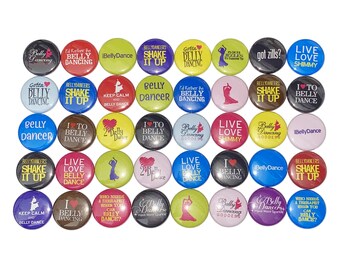 Belly Dancing Magnet, 1", 1.25", 1.5", 2.25", Button Magnet, Belly Dancing, Belly Dancer, Birthday, Gift, Dancer Gift, Dancing, CD011