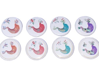 Stomach Magnet, 1", 1.25", 1.5", 2.25", Button Magnet, Stomach Theme, Stomach Decor, Stomach, Gastroenterology, AE007