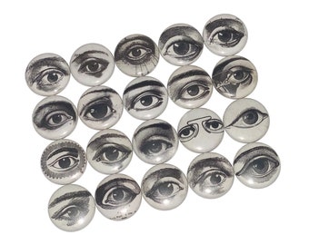 Eyes, 1", 1.25", 1.5", 2.25", Button, Ophthalmology, Eye Theme, Eye Care, Eye Chart, Eyes, Ophthalmologist, Flatback, Pinback, MP028
